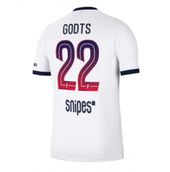 Paris Saint-Germain Mika Godts #22 Auswärtstrikot 2026-27 Kurzarm