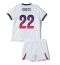 Paris Saint-Germain Mika Godts #22 Auswärtstrikot Kinder 2026-27 Kurzarm (+ kurze hosen)