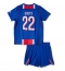 Paris Saint-Germain Mika Godts #22 Heimtrikot Kinder 2026-27 Kurzarm (+ kurze hosen)