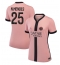 Paris Saint-Germain Nuno Mendes #25 3rd trikot Frauen 2024-25 Kurzarm