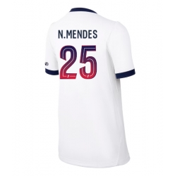 Paris Saint-Germain Nuno Mendes #25 Auswärtstrikot Frauen 2026-27 Kurzarm