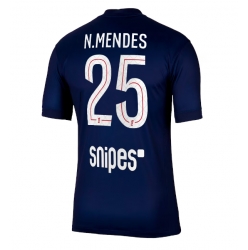 Paris Saint-Germain Nuno Mendes #25 Heimtrikot 2025-26 Kurzarm