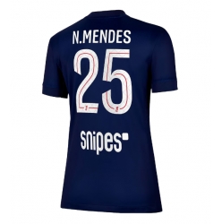 Paris Saint-Germain Nuno Mendes #25 Heimtrikot Frauen 2025-26 Kurzarm
