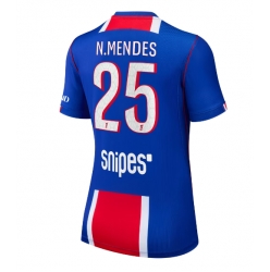 Paris Saint-Germain Nuno Mendes #25 Heimtrikot Frauen 2026-27 Kurzarm