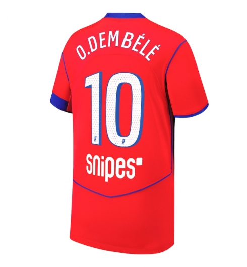 Paris Saint-Germain Ousmane Dembele #10 3rd trikot 2025-26 Kurzarm Paris Saint-Germain Ousmane Dembele #10 3rd trikot 2025-26 Kurzarm