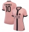 Paris Saint-Germain Ousmane Dembele #10 3rd trikot Frauen 2024-25 Kurzarm