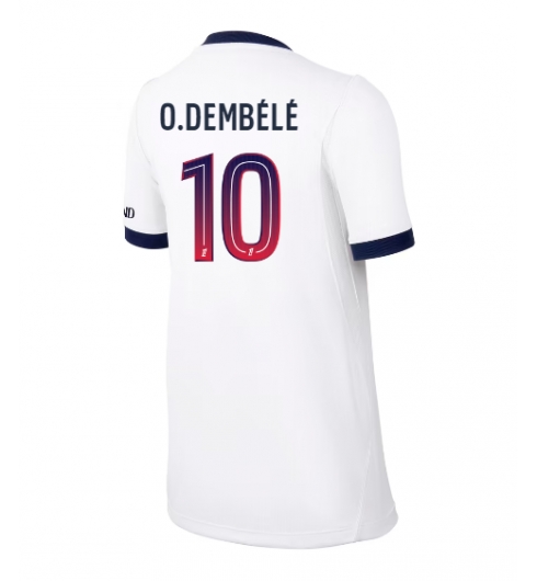 Paris Saint-Germain Ousmane Dembele #10 Auswärtstrikot Frauen 2026-27 Kurzarm Paris Saint-Germain Ousmane Dembele #10 Auswärtstrikot Frauen 2026-27 Kurzarm
