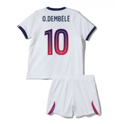 Paris Saint-Germain Ousmane Dembele #10 Auswärtstrikot Kinder 2026-27 Kurzarm (+ kurze hosen)