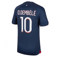 Paris Saint-Germain Ousmane Dembele #10 Heimtrikot 2023-24 Kurzarm