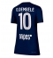 Paris Saint-Germain Ousmane Dembele #10 Heimtrikot Frauen 2025-26 Kurzarm Paris Saint-Germain Ousmane Dembele #10 Heimtrikot Frauen 2025-26 Kurzarm
