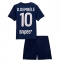 Paris Saint-Germain Ousmane Dembele #10 Heimtrikot Kinder 2025-26 Kurzarm (+ kurze hosen)