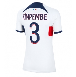 Paris Saint-Germain Presnel Kimpembe #3 Auswärtstrikot Frauen 2023-24 Kurzarm