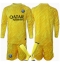 Paris Saint-Germain Torwart 3rd trikot Kinder 2024-25 Langarm (+ kurze hosen)