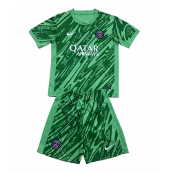 Paris Saint-Germain Torwart Heimtrikot Kinder 2024-25 Kurzarm (+ kurze hosen)