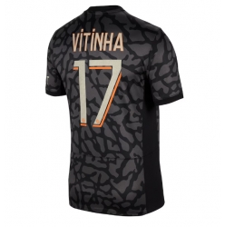 Paris Saint-Germain Vitinha Ferreira #17 3rd trikot 2023-24 Kurzarm