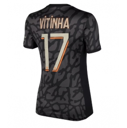 Paris Saint-Germain Vitinha Ferreira #17 3rd trikot Frauen 2023-24 Kurzarm