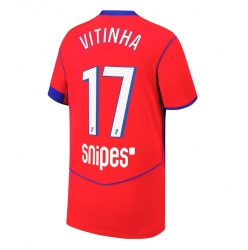 Paris Saint-Germain Vitinha #17 3rd trikot 2025-26 Kurzarm