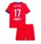 Paris Saint-Germain Vitinha #17 3rd trikot Kinder 2025-26 Kurzarm (+ kurze hosen)