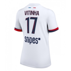 Paris Saint-Germain Vitinha #17 Auswärtstrikot Frauen 2025-26 Kurzarm