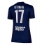 Paris Saint-Germain Vitinha #17 Heimtrikot Frauen 2025-26 Kurzarm