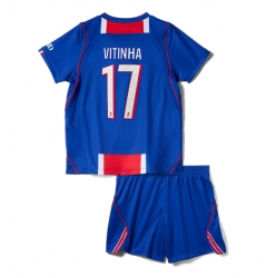 Paris Saint-Germain Vitinha #17 Heimtrikot Kinder 2026-27 Kurzarm (+ kurze hosen)