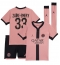 Paris Saint-Germain Warren Zaire-Emery #33 3rd trikot Kinder 2024-25 Kurzarm (+ kurze hosen)