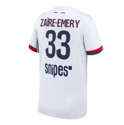Paris Saint-Germain Warren Zaire-Emery #33 Auswärtstrikot 2025-26 Kurzarm
