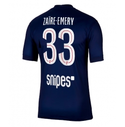 Paris Saint-Germain Warren Zaire-Emery #33 Heimtrikot 2025-26 Kurzarm