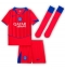 Paris Saint-Germain Willian Pacho #51 3rd trikot Kinder 2025-26 Kurzarm (+ kurze hosen)