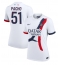 Paris Saint-Germain Willian Pacho #51 Auswärtstrikot Frauen 2024-25 Kurzarm