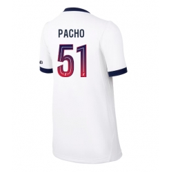 Paris Saint-Germain Willian Pacho #51 Auswärtstrikot Frauen 2026-27 Kurzarm