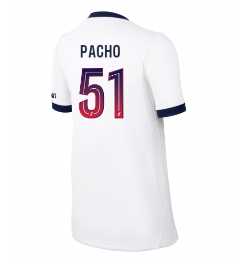Paris Saint-Germain Willian Pacho #51 Auswärtstrikot Frauen 2026-27 Kurzarm Paris Saint-Germain Willian Pacho #51 Auswärtstrikot Frauen 2026-27 Kurzarm