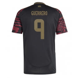 Peru Paolo Guerrero #9 Auswärtstrikot Copa America 2024 Kurzarm