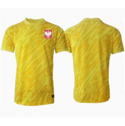 Polen Torwart Heimtrikot EM 2024 Kurzarm