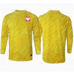 Polen Torwart Heimtrikot EM 2024 Langarm