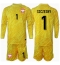 Polen Wojciech Szczesny #1 Torwart Heimtrikot Kinder EM 2024 Langarm (+ kurze hosen)