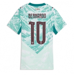 Portugal Bernardo Silva #10 Auswärtstrikot Frauen WM 2026 Kurzarm