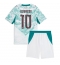 Portugal Bernardo Silva #10 Auswärtstrikot Kinder WM 2026 Kurzarm (+ kurze hosen)