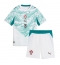 Portugal Bruno Fernandes #8 Auswärtstrikot Kinder WM 2026 Kurzarm (+ kurze hosen)