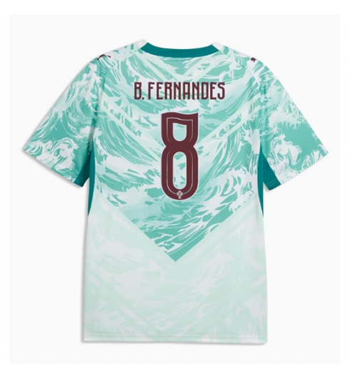 Portugal Bruno Fernandes #8 Auswärtstrikot WM 2026 Kurzarm Portugal Bruno Fernandes #8 Auswärtstrikot WM 2026 Kurzarm