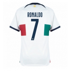 Portugal Cristiano Ronaldo #7 Auswärtstrikot WM 2022 Kurzarm