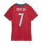 Portugal Cristiano Ronaldo #7 Heimtrikot Frauen WM 2026 Kurzarm