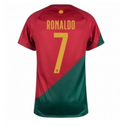 Portugal Cristiano Ronaldo #7 Heimtrikot WM 2022 Kurzarm