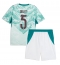 Portugal Diogo Dalot #5 Auswärtstrikot Kinder WM 2026 Kurzarm (+ kurze hosen)
