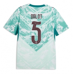 Portugal Diogo Dalot #5 Auswärtstrikot WM 2026 Kurzarm