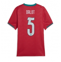 Portugal Diogo Dalot #5 Heimtrikot Frauen WM 2026 Kurzarm