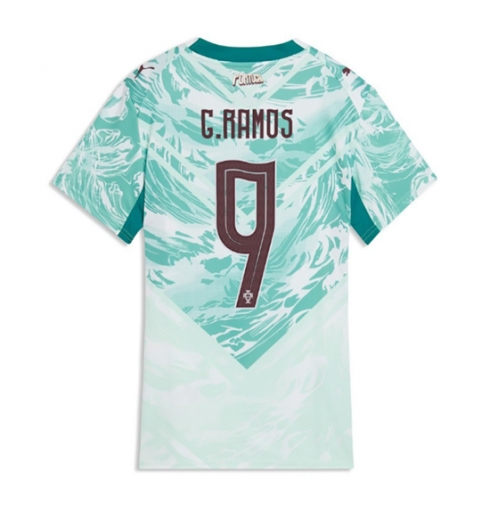 Portugal Goncalo Ramos #9 Auswärtstrikot Frauen WM 2026 Kurzarm Portugal Goncalo Ramos #9 Auswärtstrikot Frauen WM 2026 Kurzarm