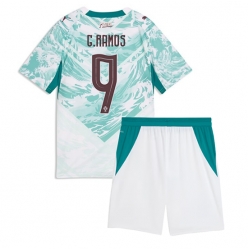Portugal Goncalo Ramos #9 Auswärtstrikot Kinder WM 2026 Kurzarm (+ kurze hosen)