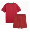 Portugal Heimtrikot Kinder WM 2026 Kurzarm (+ kurze hosen)