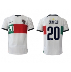 Portugal Joao Cancelo #20 Auswärtstrikot WM 2022 Kurzarm